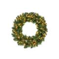 Ggw Presents 30 in. 100 Warm White LED Lights Christmas Wreath GG3238249